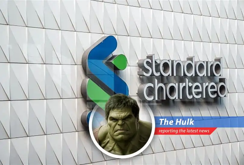 Hulk analyze Standard Chartered's Q1 earnings: Bank make lots of money, Hulk wonder if they share with Hulk?