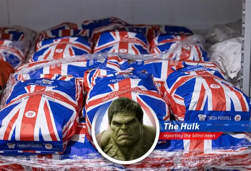 Hulk analyze UK inflation! Numbers up, numbers down, Hulk confused! Economists scratch heads, pound wiggles. Hulk SMASH... confusion!