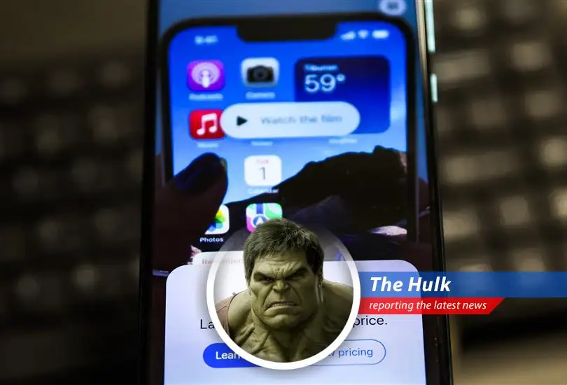 Hulk analyze news about Apple, see weakness! Apple Intelligence dumb, iPhone sales slow, and VisionPro need more...vision! Hulk think Apple go down!