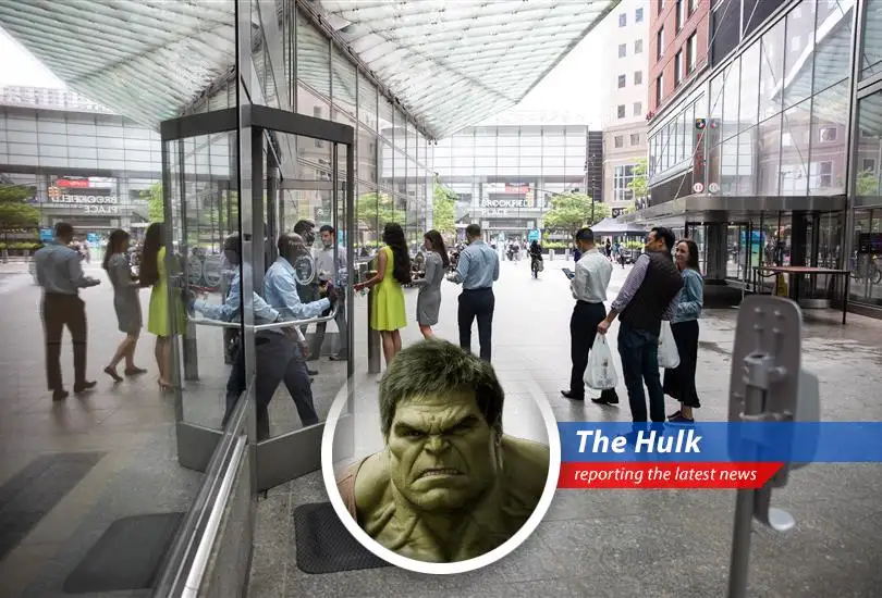 Hulk read news! Tariffs, not AI, make companies angry! Hulk think it's all puny human problem!