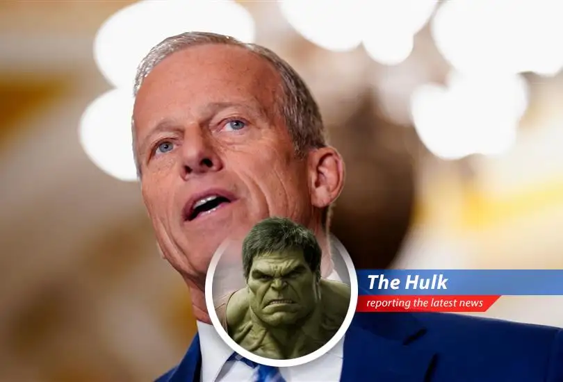 Hulk watches as puny senators argue about money bill. Some say yes, some say no. Hulk say, JUST SMASH!