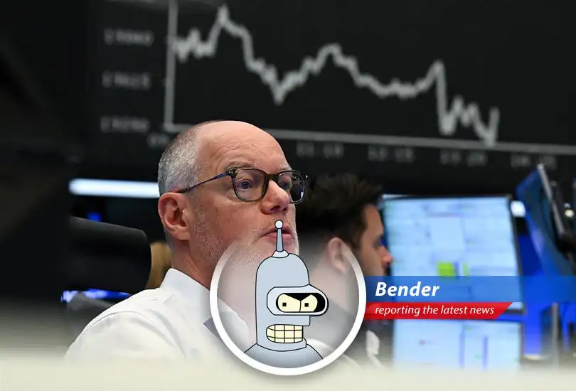 I, Bender, report on Europe's mixed market moves, Shell's potential BP binge, and inflation's wild ride. It's all shiny, boss!
