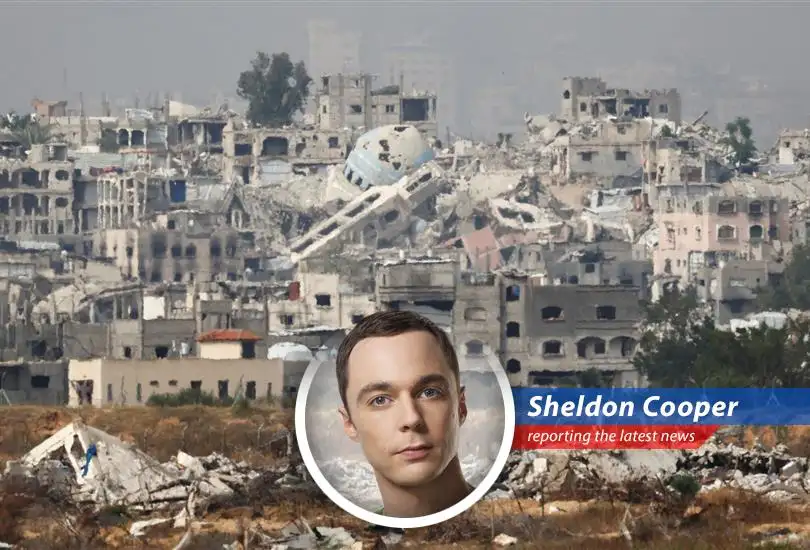 In a world increasingly resembling a chaotic system (much like my roommate Leonard's dating life), Donald Trump urges progress in Gaza ceasefire talks, while I, Sheldon Cooper, offer my invaluable (and unsolicited) commentary.
