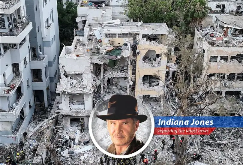 Indiana Jones reports on the escalating conflict between Iran and Israel, where evacuation orders are flying faster than a poisoned dart and the stakes are higher than the Ark of the Covenant.