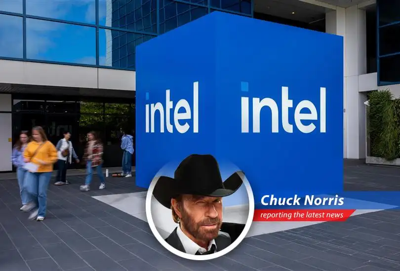 Intel's Q1 beats estimates but disappointing guidance and expense cuts trigger stock drop. Chuck Norris weighs in.