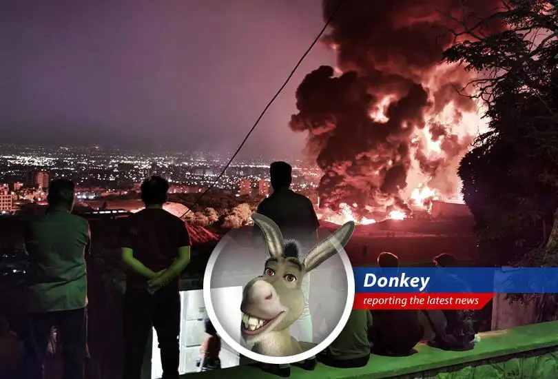 Israel and Iran are at it again, folks! Missiles flying, deals breaking down, and Donkey's got a front-row seat to this fiery feud. Hold on to your waffles!