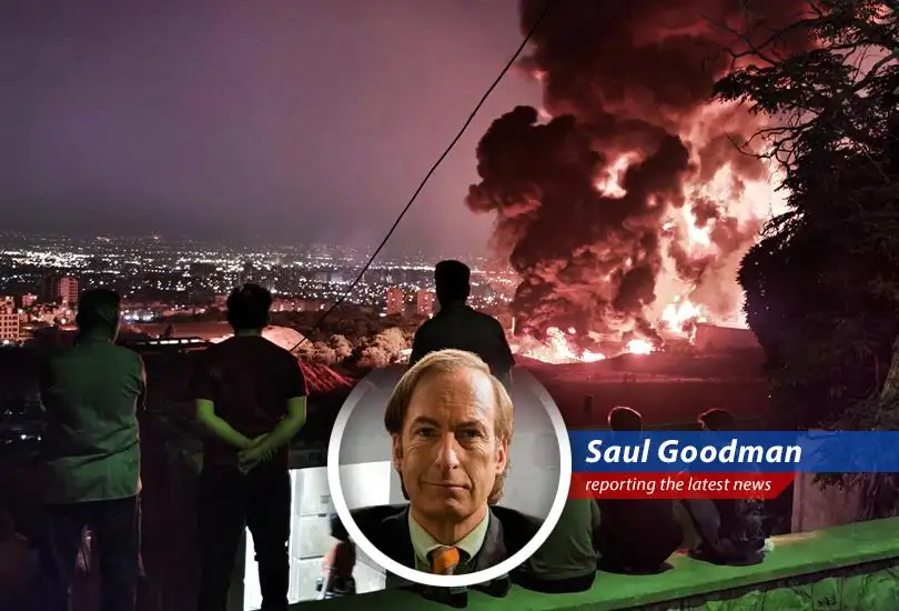 Israel and Iran are trading blows like Walter White and Jesse Pinkman in a meth lab disagreement, while the world watches and whispers, 'Better Call Saul!' for a solution.