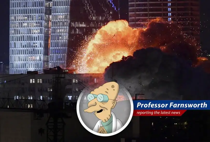 Israel and Iran exchange pleasantries involving missiles and airstrikes, while the U.S. observes with keen interest and top-notch military equipment. Could this be the end of the world? Possibly!