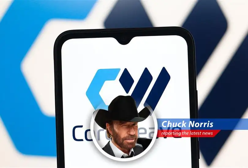JPMorgan warns investors about the high volatility of AI cloud company CoreWeave, citing customer concentration and economic uncertainty, but Chuck Norris offers a roundhouse kick of perspective.