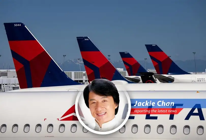 Jackie Chan comments on Delta Air Lines' decision to halt expansion plans due to disappointing bookings amid trade policy uncertainties. Is this the end of cheap flights?!
