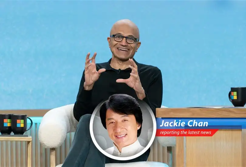 Jackie Chan reports on Microsoft's surprising earnings, driven by AI and a little bit of luck, maybe I can invest!