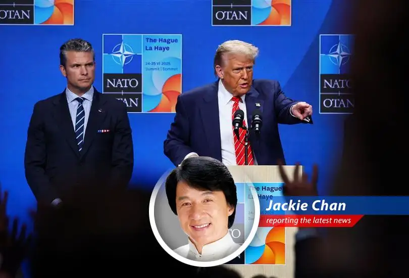 Jackie Chan weighs in on the conflicting reports surrounding the U.S. strikes on Iranian nuclear sites, blending action movie wisdom with a healthy dose of 'did I do that?'