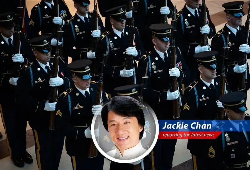Jackie Chan weighs in on the potential $45 million military parade in Washington, D.C., questioning if the cost is worth the celebration.