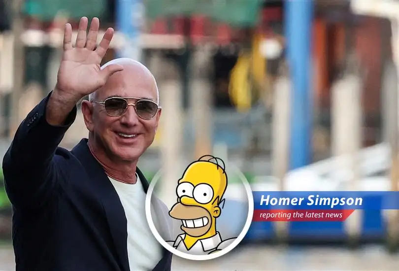 Jeff Bezos unloads Amazon shares like I unload Duff Beer after a long day at the nuclear plant, raking in millions while still sitting on a mountain of money bigger than my house!