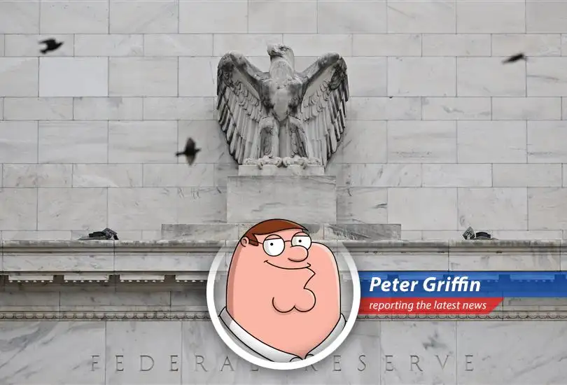 Jerome Powell says the Federal Reserve is slimming down its workforce by 10%, and Peter Griffin has some thoughts (mostly about beer and chickens).