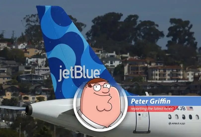 JetBlue's facing some serious financial turbulence! Turns out, people aren't lining up to fly like they used to, and now they're pinching pennies like I pinch Lois's...