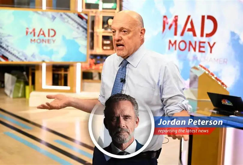 Jim Cramer dissects Tuesday's market volatility, attributing it to rising bond yields and their impact on various stocks, while I, Jordan Peterson, provide a framework for understanding this chaos and finding meaning amidst the financial frenzy.