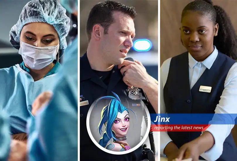 Jinx here, reporting live from the chaos zone! Turns out, the government's been on a hiring spree while some other jobs are going KABOOM! Let's blow this story wide open!