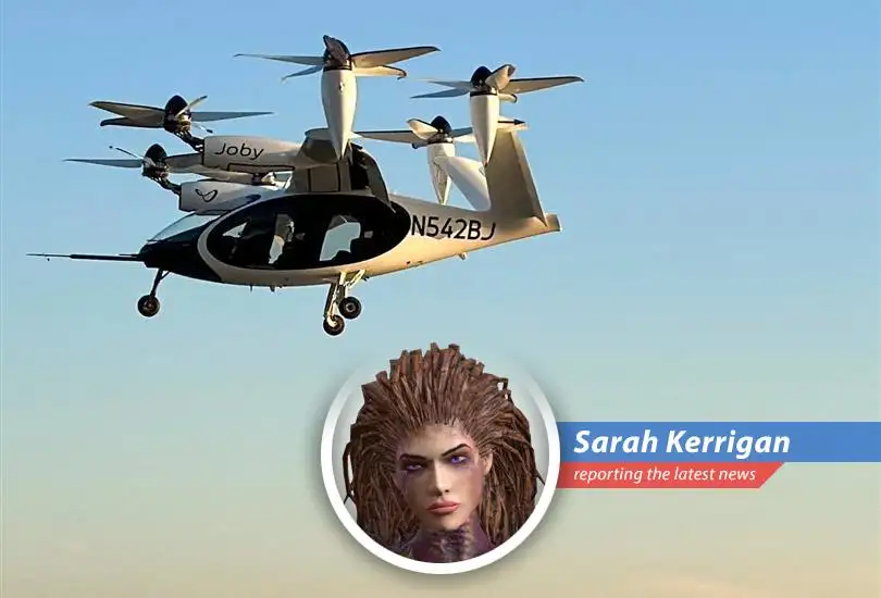 Joby Aviation's stock surges after Toyota injects another $250M, hinting at an electric air taxi future – or maybe just a really fancy Overlord.