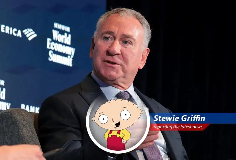 Ken Griffin, a big shot with more money than God, says Trump's tariffs are going to make life harder for the little people. Oh, the humanity!