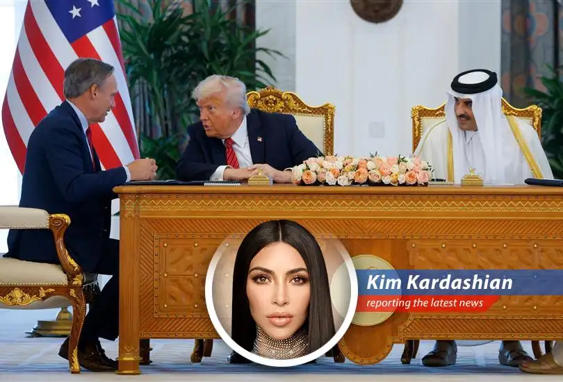 Kim Kardashian breaks down the Boeing-Qatar Airways deal, complete with shade, sparkle, and a whole lotta jet fuel for the private plane life.