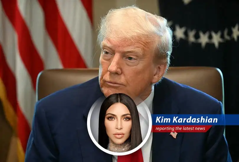 Kim Kardashian weighs in on Trump's trade war with China, potential supply chain issues, and the possibility of having fewer dolls for North...like, never!