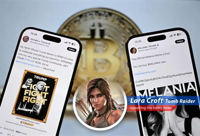Lara Croft investigates how the $TRUMP meme coin left thousands in the crypto dust while a select few struck gold.