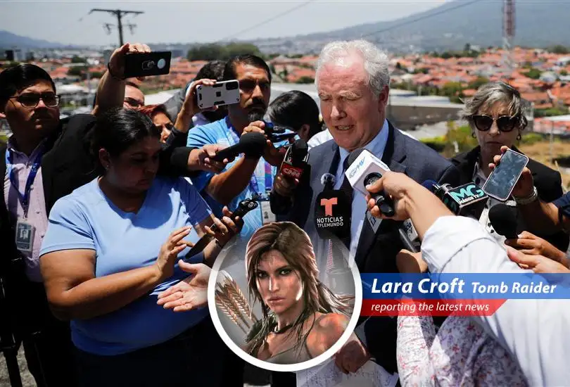 Lara Croft reports on Senator Van Hollen's journey to El Salvador to fight for due process after a wrongful deportation, a quest not unlike raiding a tomb for justice.