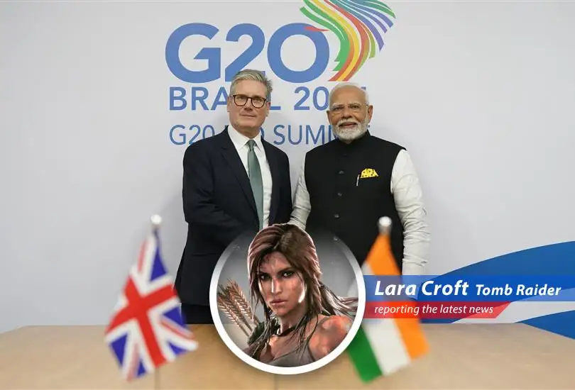Lara Croft reports on the UK and India's new trade agreement, a beacon of cooperation in a world grappling with trade wars and external shocks. Time to dust off my passport and check out these markets!