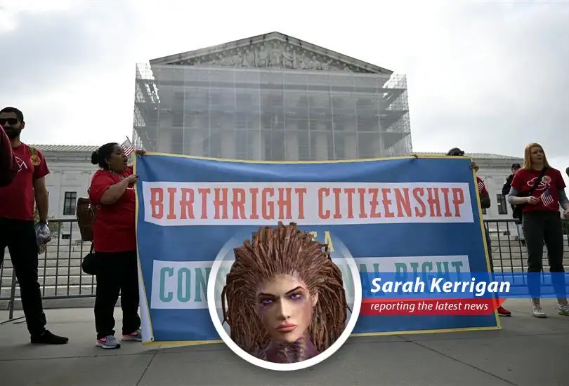Liberal Supreme Court justices question the legality of Trump's executive order limiting birthright citizenship, suggesting it flies in the face of established precedents and threatens the very foundation of the justice system. Looks like someone's Zerg Rush on the Constitution failed.