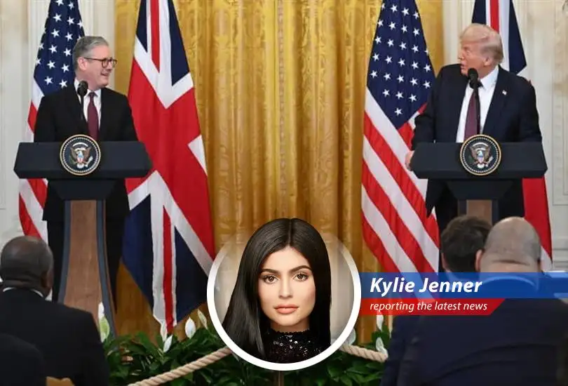 Like, Britain is gonna be the first to sign a major trade deal with the US after the whole tariff drama. Is this my lip kit effect on international relations?