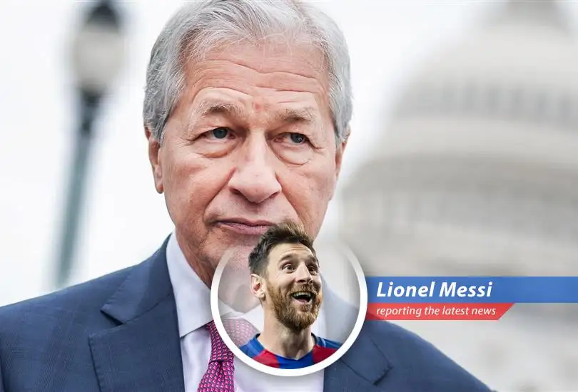 Lionel Messi analyzes Jamie Dimon's concerns about US deficits, tariffs, and potential stagflation, blending financial worries with football humor.