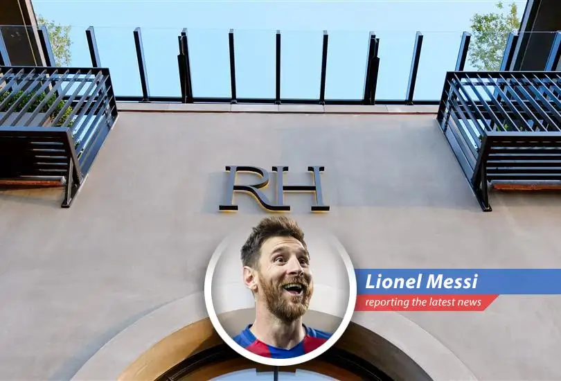 Lionel Messi analyzes RH's stock surge, tariff strategies, and global expansion amidst a tough real estate market, offering a unique perspective.