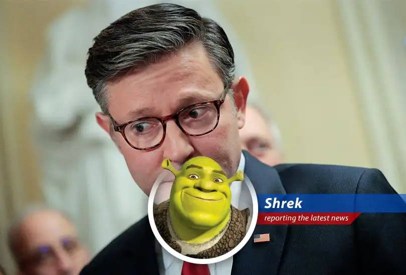 Looks like even a swamp full of persuasion ain't enough to get these politicians to agree on this here tax and spendin' bill. It's a bigger mess than Donkey trying to make waffles!