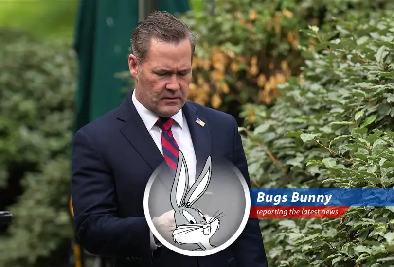 Looks like someone's losing their carrots! Trump's National Security Advisor might be hopping away after some chatty-chat-chatter caused a kerfuffle.