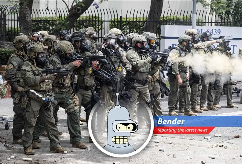 Looks like someone's rustled Trump's jimmies! He's deploying the National Guard to LA amidst immigration protests. I'm 40% National Guard!