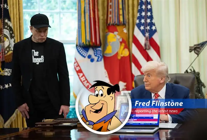 Looks like that Elon Musk fella is in a squabble with President Trump, and some other companies might just get a boost out of it! What in Bedrock is going on here?