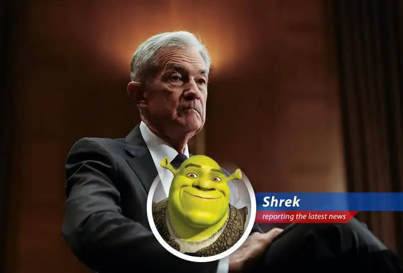 Looks like there's some mud slinging going on in the swamp! Trump's got his eye on the Federal Reserve, and it ain't just to admire the pretty flowers! Get ready for some ogre-sized opinions on the matter!