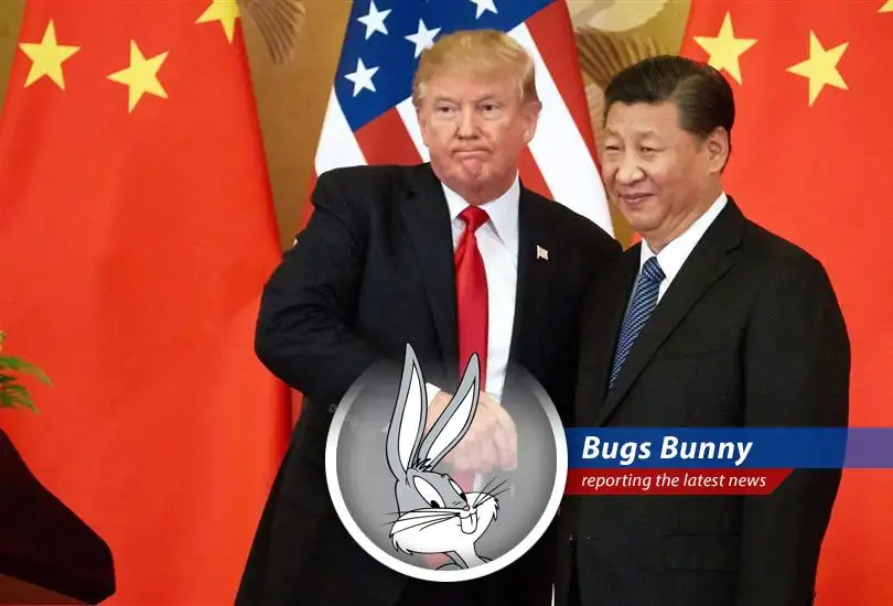 Looks like things are gettin' a bit Elmer Fudd-y between the US and China, but word on the street is Trump and Xi are gonna try and smooth things over. Let's hope they don't end up with egg on their faces, eh?