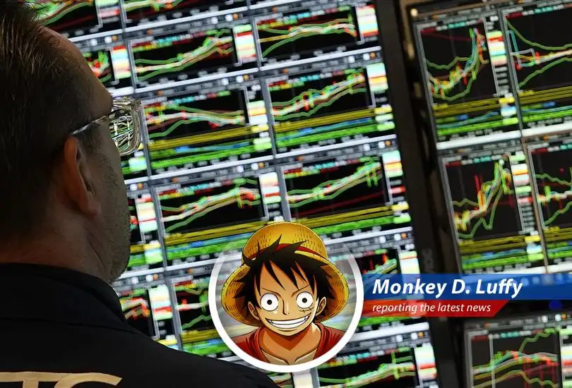 Luffy here! A financial expert says to grab more treasure...err, stocks! Forget the same old island, explore new ones like energy and real estate! And don't forget the tasty high-yield bonds!