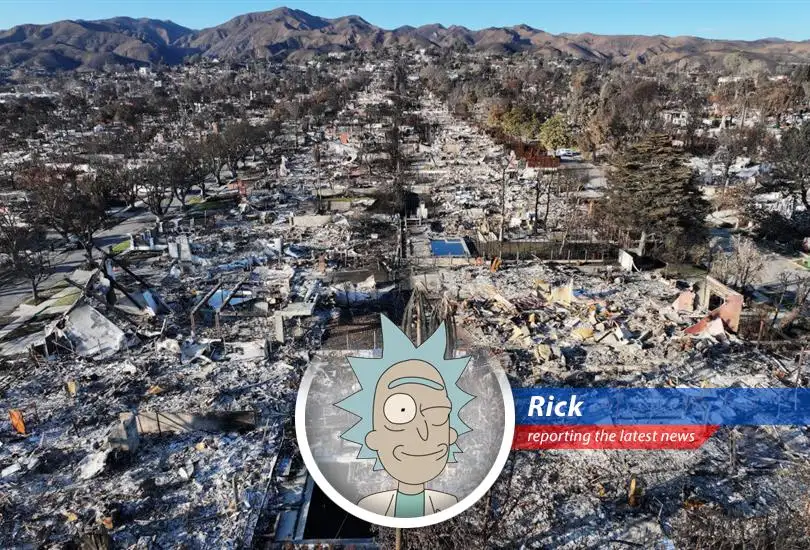 Major reinsurers Munich Re and Hannover Re take a $1.9 billion hit from Los Angeles wildfire claims, proving even interdimensional corporations can't escape climate change. Schwifty!