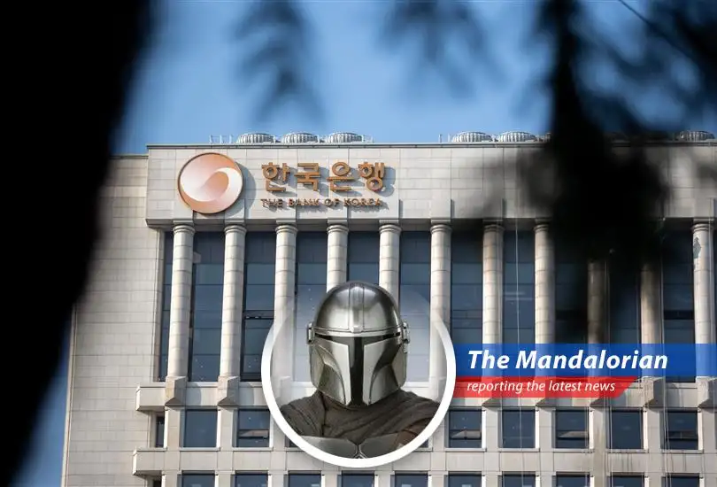 Mando reports on South Korea's central bank cutting interest rates amidst political chaos and looming tariffs, a fiscal situation more complicated than navigating the asteroid field near Tatooine.