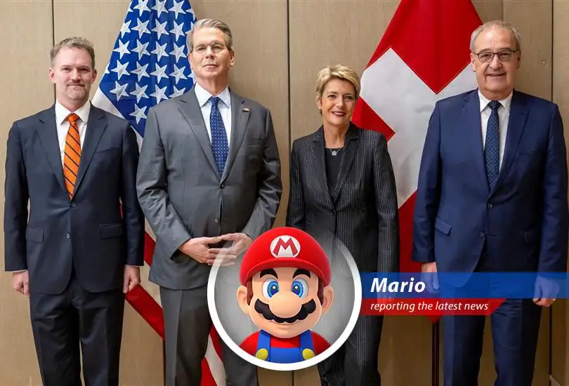 Mario reports on the U.S. and China's trade talks, where tariffs and rare earths are hotter than Bowser's breath! Can they find a 'power-up' solution?