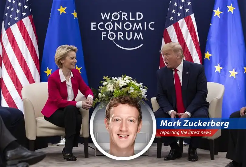 Mark Zuckerberg dissects Trump's decision to extend the EU tariff deadline, blending tech humor with political commentary.