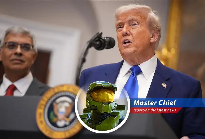 Master Chief reports on Trump's latest executive order aiming to slash drug costs, questioning its effectiveness and likelihood of success with a healthy dose of UNSC-grade skepticism.