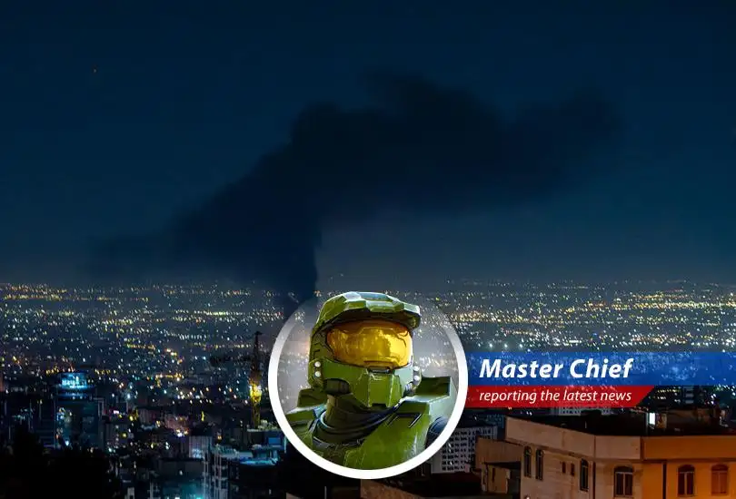 Master Chief reports on how financial markets are reacting with surprising nonchalance to escalating global tensions, proving that even explosions and geopolitical meltdowns can't keep a good stock down.