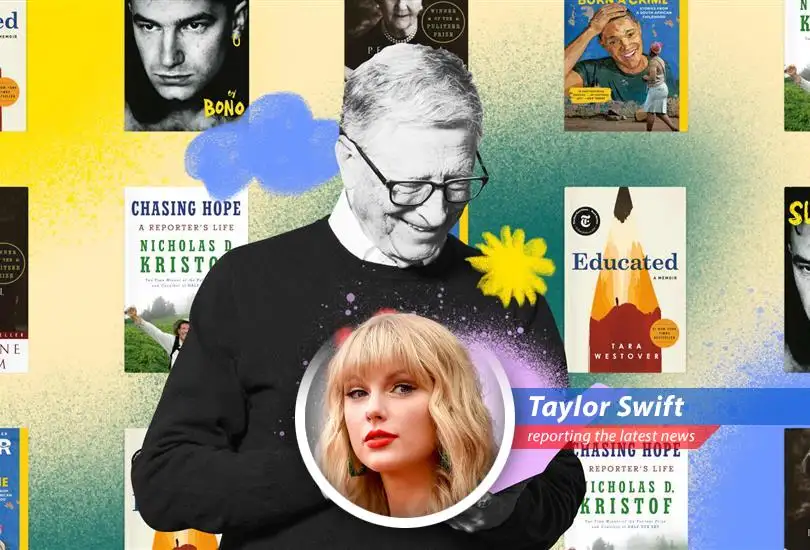 Microsoft's main man shares his favorite memoirs, leaving Swifties wondering if 'A Little More Mysterious' will ever make the cut.