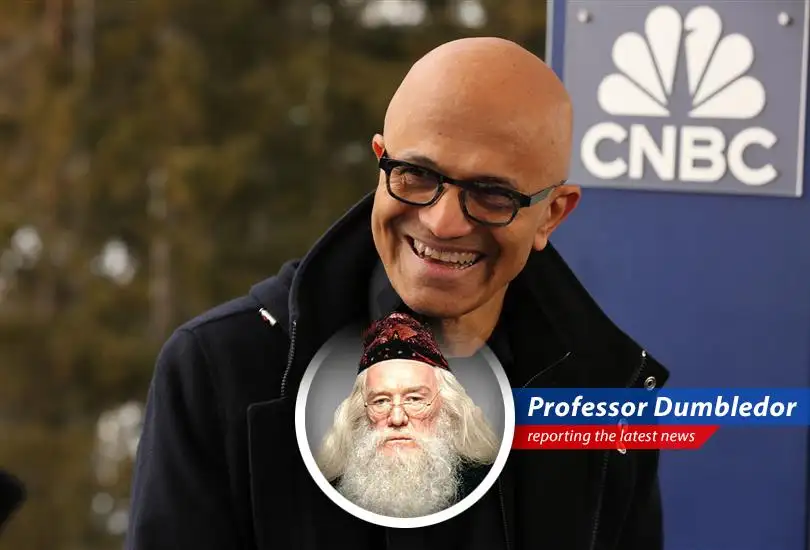 Microsoft's shares jump as strong cloud growth and AI investments propel the company to exceed expectations, proving that sometimes, even in the Muggle world, a little bit of magic exists.