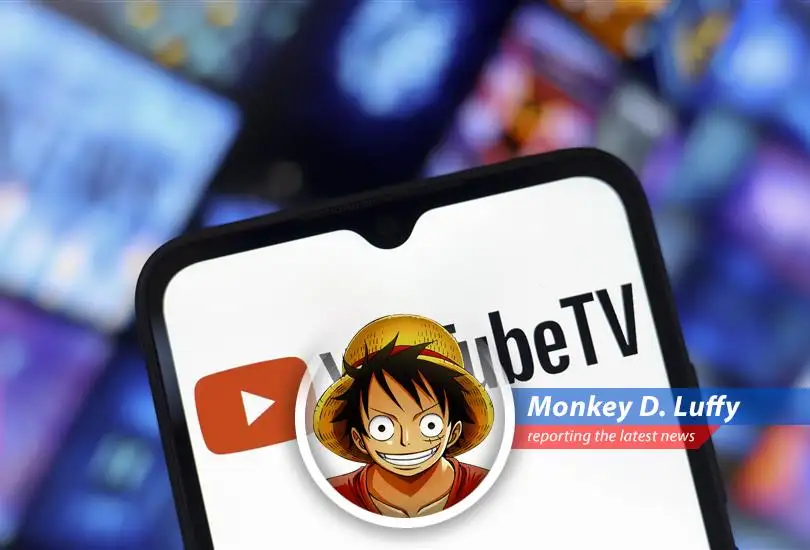 Monkey D. Luffy reports on YouTube's 20th anniversary, its massive growth, and potential challenges, all while dreaming of meat and adventure!