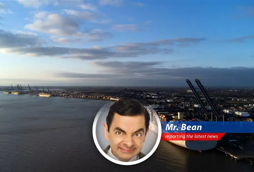 Mr. Bean investigates why the UK's exports to the US have taken a nosedive, pondering if it's all a big, confusing game of peek-a-boo with tariffs and trade deals.